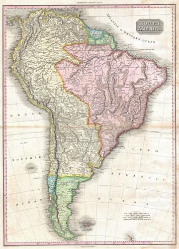 432px 1818 pinkerton map of south america  geographicus  southamerica pinkerton 1818