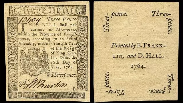 us colonial pa 115 pennsylvania 18 jun 1764