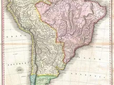 432px 1818 pinkerton map of south america  geographicus  southamerica pinkerton 1818