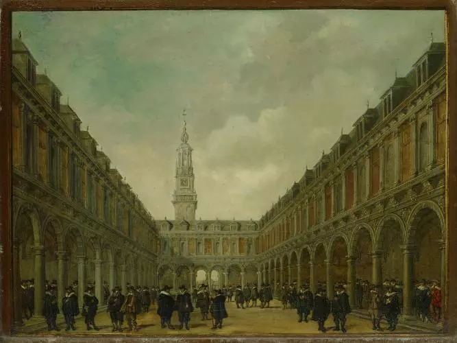 amsterdam stock exchange_de beurs van hendrick de keyser 
