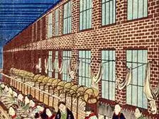 case 11 japanese silk factory
