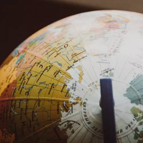 desk globe on shallow focus lens 335394