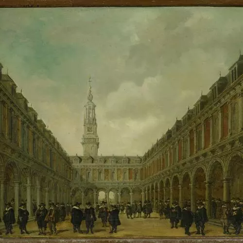 amsterdam stock exchange_de beurs van hendrick de keyser 